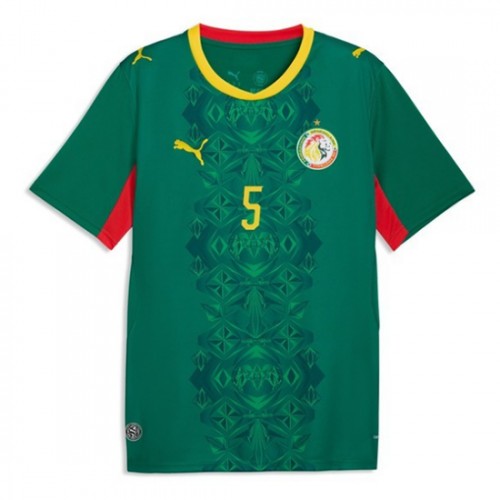Senegal Pape Gueye #26 Replika Bortatröja VM 2026 Kortärmad